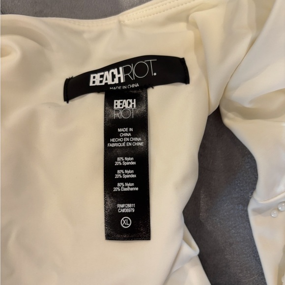 Beach Riot White Bikini Bottom - Picture 7 of 7